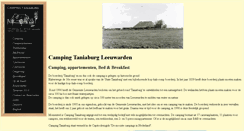 Desktop Screenshot of camping-taniaburg.nl